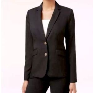 NWOT Black Blazer Classic 2-Button